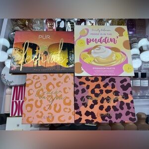 Assorted Eyeshadow Palette (3) Face Palette(1) Bundle of 4. Sold As Is.